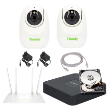 Zestaw monitoringu bezprzewodowego WiFi Tiandy 2 PT