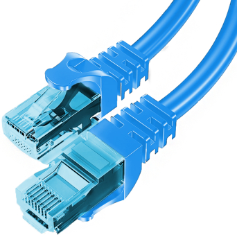Patchcord BESTLAN kabel sieciowy LAN RJ-45 UTP kat. 5e Niebieski 3 metry