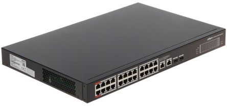 SWITCH PRZEMYSŁOWY POE PFS3228-24GT-360-V2 24-PORTOWY SFP DAHUA