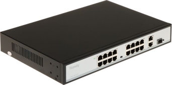 SWITCH POE TC-P3S019 SPEC:H/1621/AT/180 16-PORTOWY SFP TIANDY