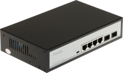 SWITCH POE TC-P3S06 SPEC:H/0402/AT/60 4-PORTOWY SFP TIANDY