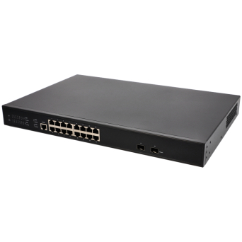 Switch zarządzalny VIDI-MG1602GE 16x PoE 1000Mb/s 2x SFP 300W