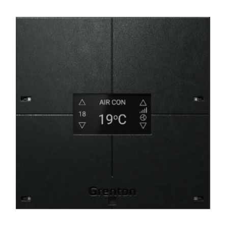 SMART PANEL LEATHER BLACK