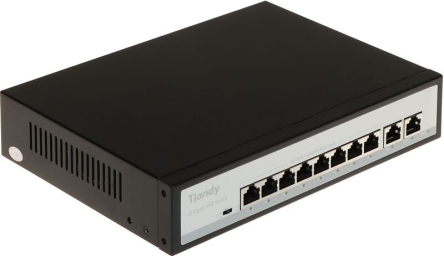 SWITCH POE TC-P3S010 SPEC:G/0820/AT/110 8-PORTOWY TIANDY