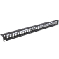 Panel krosowy patchpanel RACK 19" 24 port 1U Metalowy ViDi-R19-PP24