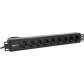 Listwa zasilająca 3m PDU RACK 19" 1U 16A 9 gniazd Schuko ViDi-R19-PDU9