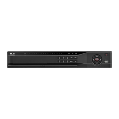 BCS-L-NVR1604-A-4K-16P - Rejestrator IP 16 kanałowy 4 dyskowy serii BCS LINE, rejestrator przystosowany do współpracy z kamerami o rozdzielczości maksymalnej 32Mpx. Wyjście wideo HDMI o rozdzielczości 4K, wbudowany 16 portowy switch PoE 802.3 af/at o mocy