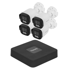 Monitoring IP Tiandy z 4 kamerami TC-C320N i rejestratorem IP