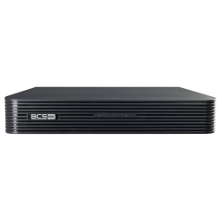 BCS-B-XVR0401(2.0) - Rejestrator 5 systemowy 4 kanałowy 1 dyskowy przystosowany do współpracy z kamerami o rozdzielczości maksymalnej 5Mpx.
