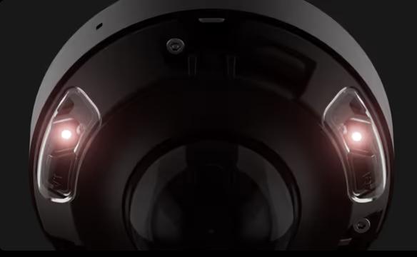 Ajax Kamera - kopułka (szklana) DomeCam Mini (5 Mp/4 mm) (8EU) - czarny