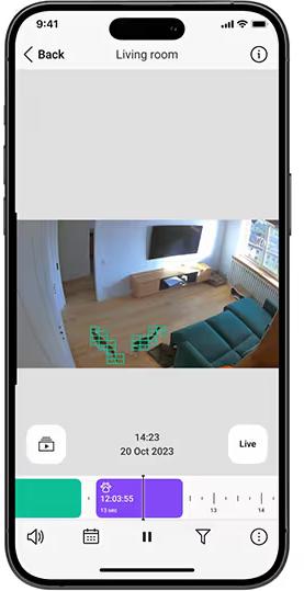 Ajax Kamera - tuba BulletCam (5 Mp/4 mm) (8EU) - czarny