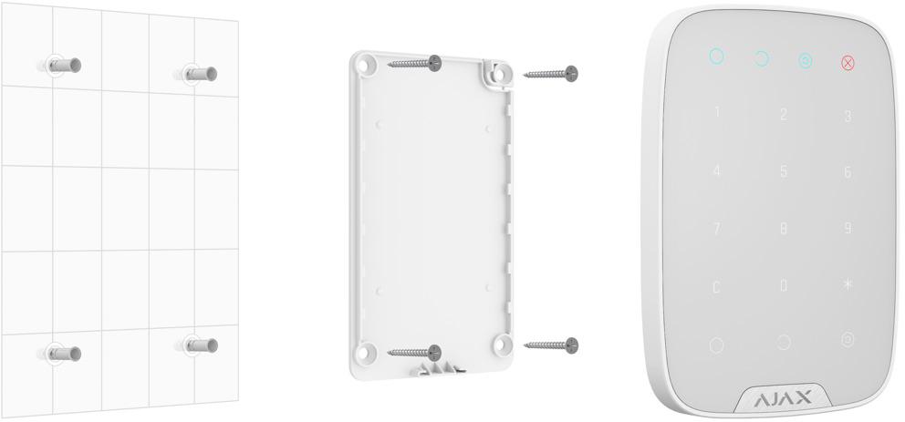 AJAX Keypad black - Fibra