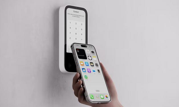 AJAX KeyPad TouchScreen white - Fibra