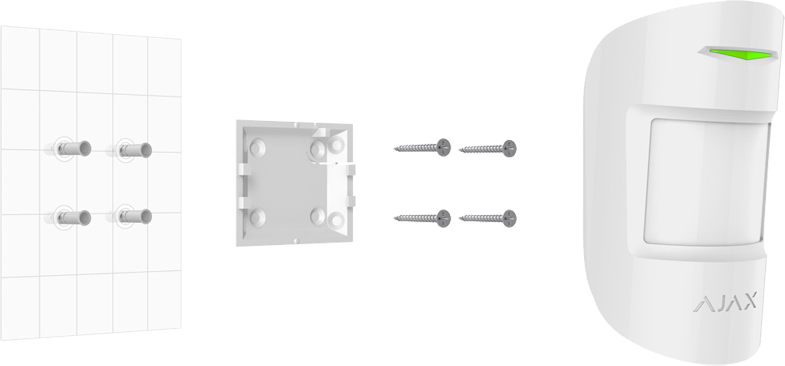 AJAX MotionProtect Plus black - Fibra