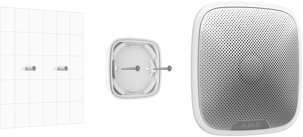 AJAX StreetSiren white - Fibra