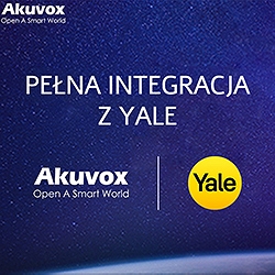 Pełna integracja Akuvoxa z Yale!