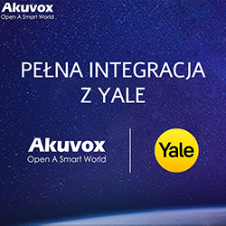 Pełna integracja Akuvoxa z Yale!