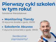 Pierwszy cykl szkoleń w tym roku!