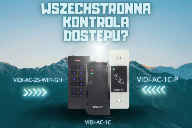 Wszechstronna kontrola dostępu z VIDILine!