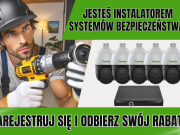 Jesteś instalatorem systemów bezpieczeństwa? Zarejestruj się i odbierz swój rabat!