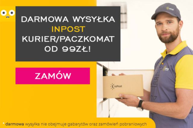 Darmowa wysyłka INPOST!