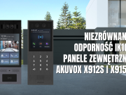 Niezrównana odporność IK10: Panele zewnętrzne Akuvox x912s i x915s