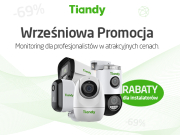 Wrześniowe promocja <br>Tiandy - Rabaty do 69%!