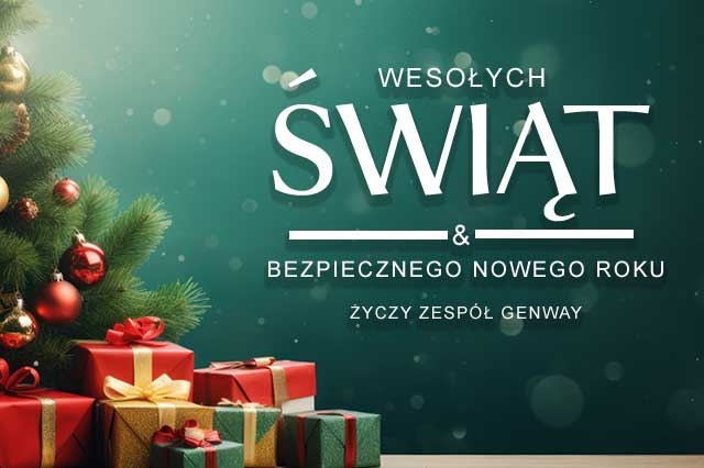 Wesołych Świąt i Bezpiecznego Nowego Roku od Genway!